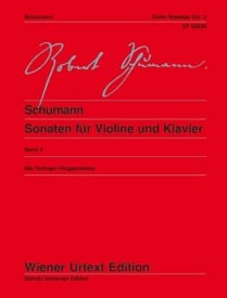 Schumann: Sonatas for Violin & Piano Volume 2 published by Wiener Urtext